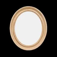Oval Frame: Wood