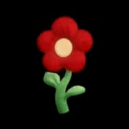 Perfect Red Flower