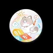Rainbow Kitty (Meow Badge)
