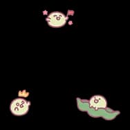 Rolling Pea Pod (Sticker)