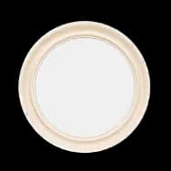 Round Frame: White