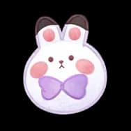 Round Rabbit (Sticker)