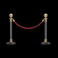 Round-Top Stanchions
