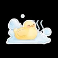 Rubber Duckie (Sticker)