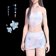 Set: Azure Ripples