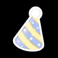 Snowman Hat (Sticker)