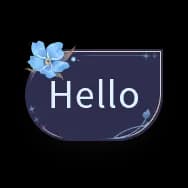Starry Shimmer (Chat Bubble)