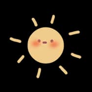 Sun Smile (Sticker)