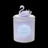 Swan Jar: Purple