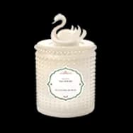 Swan Jar: White