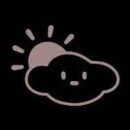 Weather: Cloudy (Stamp)