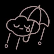 Weather: Rainy (Stamp)