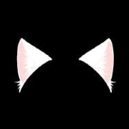 White Ears (Sticker)