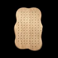 Wood Hanger: Brown