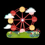 Woody Paradise (Sticker)