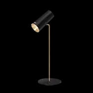 Wrought Iron Lamp: Black