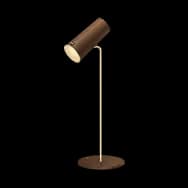 Wrought Iron Lamp: Brown