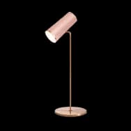 Wrought Iron Lamp: Pink