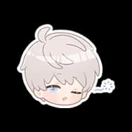 Xavier: Sleepy (Sticker)