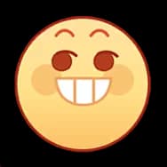 Yellow Beanie: Smirking (Sticker)
