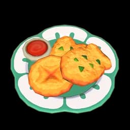 Golden Fish & Mushroom Fry