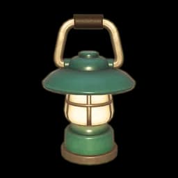 Golden Savanna Camping Lantern