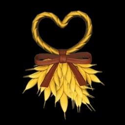 Grainharvester's Heart-Shaped Charm