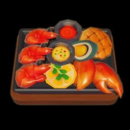 Grilled Shrimp & Lobster Fruit Platter
