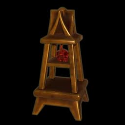 Lanna Brass Pagoda Stand