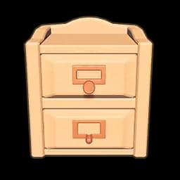 Maizeglow Wooden Bedside Table