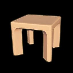 Maizeglow Wooden Square Table