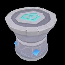 Maze Rune Stool