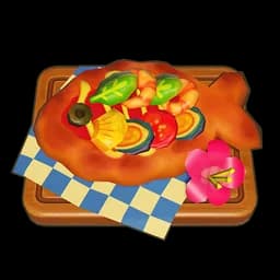 Pineapple Seafood Pizza