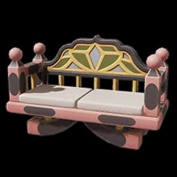 Pink Long Sofa