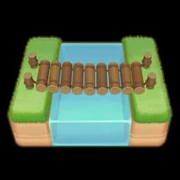 Simple Wooden Bridge