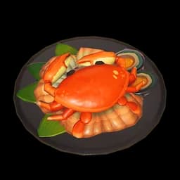 Steamed Clams & Crab