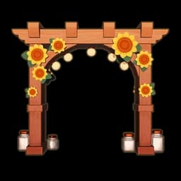 Sunflower Garden Arbor
