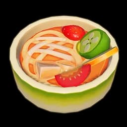 Tomato & Fruit Cold Noodles
