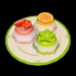 Tricolor Fruit & Veggie Cake