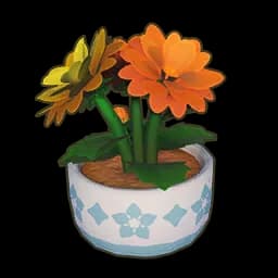 Two-Tone Potted Dahlia