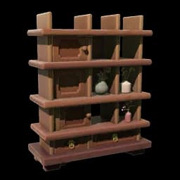 Warm Blossom Ebony Display Stand