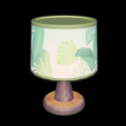 Warm Blossom Ebony Table Lamp