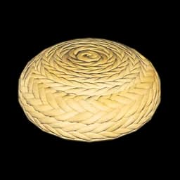 Warm Blossom Rattan Cushion