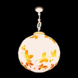 Warm Blossom Spherical Paper Lantern