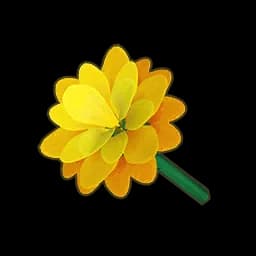 Yellow Dwarf Dahlia