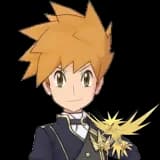 Blue (Champion) & Zapdos