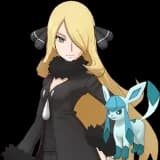 Cynthia & Glaceon