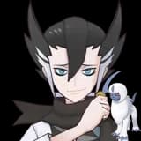 Grimsley (Kimono) & Absol