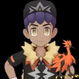 Hop (Champion) & Zapdos