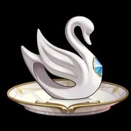 Porcelain Swan
